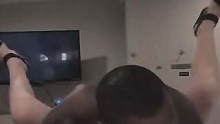 DrBlackjohnsonXXXGilf Takes BBC Pounding