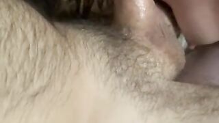 Gf deepthroat’s throatpie and swallows