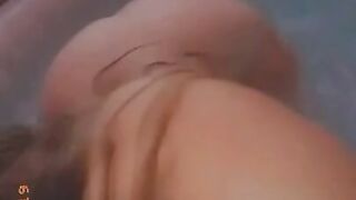 HOT 18F HORNY AMATEUR MARIAH JONES DOES A HAND JOB AT A HOTEL SWIMMING POOL IN PUBLIC- BIG TITS BABE