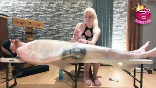 Bondage Wrapped Edging - Ruined Orgasm