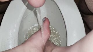 Wife begs to have pee on her feet