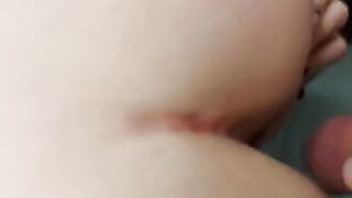 Anal gape in back room