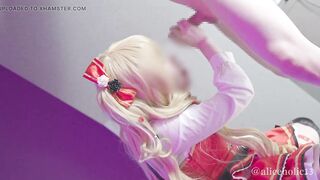 aliceholic13 Vtuber Japanese Cosplayer femdom blowjob