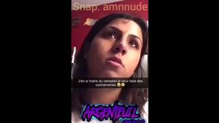 This Arab Girl is Fed up with Ramadan so she Sucks a Cock