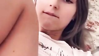 Eva Elfie Masturbating on her Private Snap