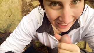 Rainy Hike Blowjob - KittyandTheWolf69