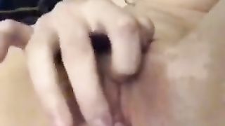 Sexy teen blonde naked smokes on Periscope