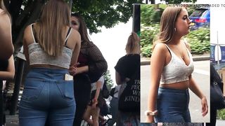 Classic Candid Ass: UK Teen in Jeans!