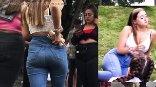 Classic Candid Ass: UK Teen in Jeans!