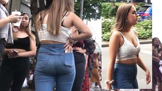 Classic Candid Ass: UK Teen in Jeans!