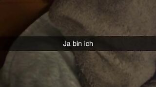 Met a Guy at a Party and he cheats on his wife Snapchat German