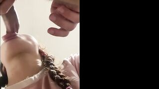 Watch how my boyfriend fucks my mouth