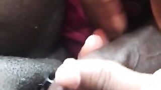 Fourplay: Rubbing His Black Dick On My Pussy