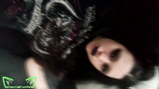 Metalhead masturbating - Old video from 2020