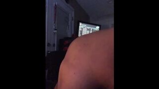 computer love. Late night stroke sesh, huge cumshot