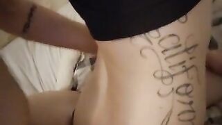 WATCH ME TEASE HER ASS THEN FUCK IT