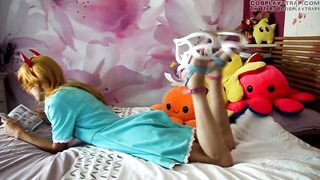 Femboy Star Butterfly magic lecture cosplay