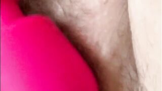 Wand Play and a Good Toilet Piss at the End Mature MILF BBW