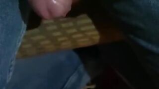 Handjob under table in public bingo hall