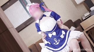 ????【Aliceholic13】amatuer POV Idol Vtuber Maid Cosplay creampie compilation【ありすほりっく】