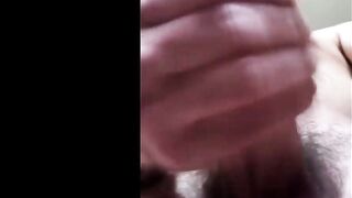 Horny Guy jerks off his Load in your Face and Splashes the Camera with Cum -Dirty Little Cumshot 03-