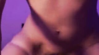 Her HUGE TITS are bouncing while she DESPERATELY rides for cum (POV)