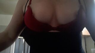 Amateur milf big titties hard nipples pov