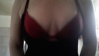 Amateur milf big titties hard nipples pov