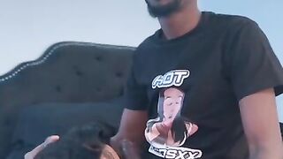 HotMoodsx3 Sucking Dick While Watching A Scary Movie