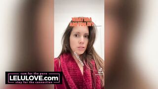 Naked babe trying on high heels, shaking booty, sauna sweating, gives 9 score in dick rate, changes in car & more - Lelu Love