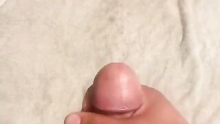 Jerking Dick Huge Cock Ring Cumshot