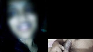 Indian Boyfriend & Hot Girlfriend video call sex