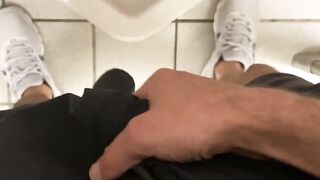 High naughty pissing in ever restroom in rich country club shy messy desperate