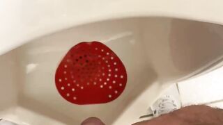 High naughty pissing in ever restroom in rich country club shy messy desperate