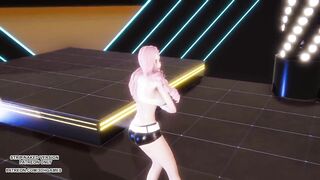 MMD GIRL CRUSH - Oppa, Do you Trust Me Sexy Kpop Dance Ahri Seraphine 4K Leauge Of Legends Hentai