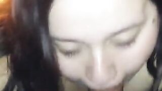 Ex girlfriend sucking my cock