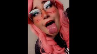 Here are all the ahegao snaps I tease my stepbro with... Would you fuck me if I was your stepsis?