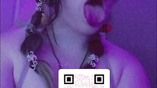 Here are all the ahegao snaps I tease my stepbro with... Would you fuck me if I was your stepsis?