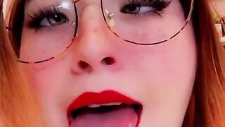 Here are all the ahegao snaps I tease my stepbro with... Would you fuck me if I was your stepsis?