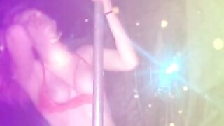 Smoking HOT Pole Dancing (First Time First Pole) Best Of Day & Night Shots!