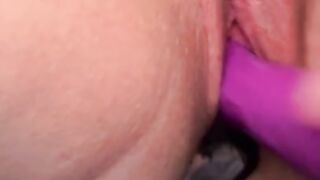 DIRTY TALK DILDO FUCK! EXTREMELY CREAMY PUSSY!