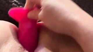 Tight Pussy Squirts For Huge Cock