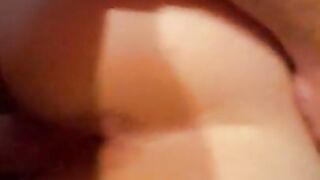 stepson cum inside her sexy stepmom, quick fuck