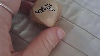 Real couple has fun with sex dice