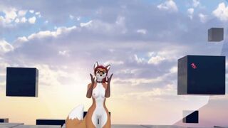 Vrchat Foxie Srtip Tease Dance