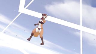 Vrchat Foxie Srtip Tease Dance