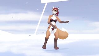 Vrchat Foxie Srtip Tease Dance