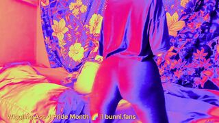 LATE RELEASE VID || FTM Twink || Neon Booty Jiggles for Pride Month