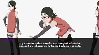 FOLLANDO CON HANABI Y ENTRENANDO CON SARADA- NARUTO FAMILY VACATION - CAP 9