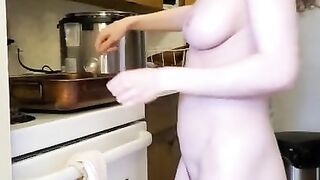 Cooking ribs Naked and wiping down oven